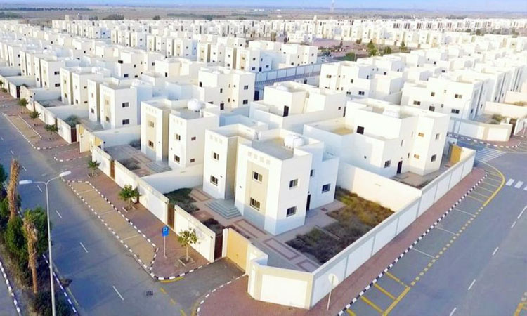 اFor social housing in Al-Qassim